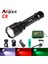 Bir Stil D Anjoet C8 Taktik El Feneri Yeşil Kırmızı Beyaz LED Işık Xm-L T Lümen 1 Modu Alüminyum Torch Lambası Avcılık Balıkçılık (Yurt Dışından) 2