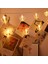 2M10LEDKELEBEKSICAK LED Fotoğraf Dize Işıkları Akülü Noel Peri Pırıltı Işıklar Asılı Resim Yatak Odası Duvar Düğün Dekor Için Klipler ile (Yurt Dışından) 5