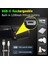 1 Parça Cob Indüksiyon Far USB Şarjlı LED Far El Feneri Dahili Pil Baş Feneri Açık Balıkçılık Kamp Feneri (Yurt Dışından) 5