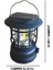 30COB-SIYAH Vintage Solar Şarj Kamp Işık Taşınabilir Şarj Edilebilir Lamba Asılı Fener Açık Su Geçirmez Işık Çadır Ekipmanları Malzemeleri (Yurt Dışından) 1