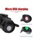 Siyah Stil B Boruit Güçlü Far Mini LED Ir Sensörü Far USB Şarj Edilebilir Far Su Geçirmez Kafa Feneri Kamp Avcılık Lambası (Yurt Dışından) 4