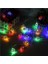 USB Stili Çok Renkli LED Küre Dize Işıklar Dekoratif Fas Orb Gümüş Metal Toplar Pil USB Noel Için Kapalı Açık Dekorasyon Powered (Yurt Dışından) 1