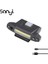 Sanyı 2000LM Far USB Şarj Edilebilir Şapka Iğnesi Işık LED Cob Taşınabilir Fener Kafa Lambası 4 Mod Linterna El Feneri (Yurt Dışından) 1