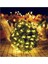USB-5M5LED Stili Beyaz LED Peri Işıkları Dize Çelenk Doğum Günü Düğün Balkon Yatak Odası Gece Lambası Dekorasyon USB Pil ile Desteklenmektedir (Yurt Dışından) 3