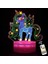 SSDC-1129 Stili Ssdc-74 3D Illusion Lamba Unicorn LED Rgb Renk Yanıp Sönen Dokunmatik Uzaktan Kumanda Zamanlama Gece Işıkları Odası Dekor Çocuklar Tatil Hediye Mevcut (Yurt Dışından) 2