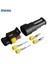 1p Tarzı 5 Takım Kit Yolu Amp Süper Mühür Su Geçirmez Elektrik Kablosu Konektörü Fişi Araba Su Geçirmez Konnektör Için (Yurt Dışından) 3