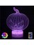 SS-1895 Stili SS-672 Kafatası Kabak 3D Lamba Akrilik Masa Lambası Cadılar Bayramı Dekorasyon Ev Tatil Hediyeler Için Dokunmatik Uzaktan LED Gece Lambası Masa Süsleme (Yurt Dışından) 3