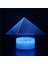 SS-1574 Tarzı SS-1574 Akrilik 3D Illusion Masa Lambası Dünya Bina Eyfel Kulesi Ev Odası Dekor Için 7 Renk Değişen LED Gece Işıkları Tatil Hediye (Yurt Dışından) 5