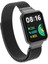 Xiaomi Redmi Watch 2 Lite Uyumlu Krd-58 Metal Kordon Zore Siyah 1