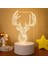 No.12 Boyutu 3D Akrilik USB LED Gece Lambası Hayvan Grafik Serisi Gece Lambası Çocuk Çocuk Yatak Odası Uyku Işığı Ev Dekor Için Hediye Masa Lambası (Yurt Dışından) 1