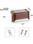 12PCS Tarzı Kahverengi Güneş Enerjili LED Işık Açık Bahçe Işıkları Su Geçirmez Dış Mekan Güneş Işıkları Merdiven Işık Bahçe Dekor Çit Güneş Lambası (Yurt Dışından) 4