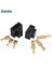 1kit H4 Araba Konnektör Fişi H4 Otomatik Tutucu Fiş Lamba Fişi Ampul Soketi Erkek + Dişi Için (Yurt Dışından) 1