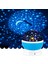 Mavi Galaxy Projektör Yıldızlı Gökyüzü Dönen LED Gece Lambası Planetarium Çocuk Yatak Odası Yıldız Gece Işıkları Ay Işığı Çocuklar Hediye Lamba (Yurt Dışından) 2