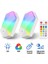 2 Paket Rgb Gece Lambası 16 Renk LED Uzaktan Kumanda Kısılabilir Gece Işıkları Euusuk Fiş, Bebek Çocuk Odası Yatak Odası Duvar Lambası (Yurt Dışından) 2