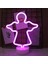 Müzik Kalp Neon Burcu Pil ve USB Çift Powered LED Işık Parti Ev Dekorasyon Yatak Odası Masa Lambası Duvar Dekorasyon Işık Hediye (Yurt Dışından) 5