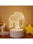 No.9 Boyutu 3D Akrilik USB LED Gece Lambası Hayvan Grafik Serisi Gece Lambası Çocuk Çocuk Yatak Odası Uyku Işığı Ev Dekor Için Hediye Masa Lambası (Yurt Dışından) 5