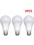 9W Tarzı 3 Parça Pır Hareket Sensörü Lamba E27 LED Radar Ampul Smdır Hareket Sensörü Lamba Ampul Güvenlik Işığı (Yurt Dışından) 1