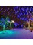 50CM-8 Adet-1 Takım Tarzı Çok Renkli LED Meteor Yağmuru Yağmur Işıkları Su Geçirmez Düşen Yağmur Damlası Peri Dize Işık Noel Tatili Partisi Veranda Dekor Için cm (Yurt Dışından) 5