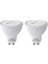 2 Adet GU10 LED Spot 3000K Sıcak Beyaz 6W MR16 GU10 Ampul Enerji Tasarruflu Lamba Spot Ampul Lamba Ev Ofis Aydınlatması Için (Yurt Dışından) 1