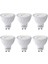 2 Adet GU10 LED Spot 3000K Sıcak Beyaz 6W MR16 GU10 Ampul Enerji Tasarruflu Lamba Spot Ampul Lamba Ev Ofis Aydınlatması Için (Yurt Dışından) 2
