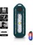 76-Mavi Mini LED El Feneri USB Şarj Edilebilir Bisiklet Işık Taşınabilir Cep El Feneri Anahtarlık Lambası Bisiklet Arka Lambası Flaş Uyarı Işığı (Yurt Dışından) 1