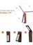 1 Parça Cob LED Çalışma Işığı Kısılabilir USB Şarj Edilebilir El Feneri Muayene Lambası Manyetik Kanca ile Güç Bankası Pil Torch (Yurt Dışından) 2