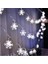 Mavi Stil Top M LED Kar Tanesi Dize Peri Işıkları Garland Noel Ağacı Yeni Yıl Odası Sevgililer Günü Dekorasyon Lighys USB Pil (Yurt Dışından) 5