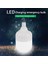 20W Taşınabilir Çadır Lambası Pil Fener Şarj Edilebilir Lamba Barbekü Kamp Işık Açık Ampul USB LED Acil Durum Işıkları (Yurt Dışından) 4
