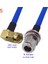 Tip5-1 Adet Tarzı 50CM RG402 Koaksiyel Kablo L16 N Sma Erkek Dişi Konnektör Sma N Sağ Açı Kıvrım Için RG402 Yüksek Frekans Mavi 50OHM RG141 (Yurt Dışından) 1