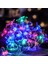 1.5M10LED Tarzı Çok Renkli Kiraz Çiçeği Çiçek Çelenk Lamba Batteryusb Kumandalı LED Dize Peri Işıklar Kristal Çiçekler Kapalı Düğün Noel Dekorları (Yurt Dışından) 4