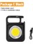 W5134-SIYAH Döngüsü Bölge Mini LED Çalışma Işığı 3 Renkli Kamp Yürüyüş El Feneri Güçlü Mıknatıs ile Taşınabilir Su Geçirmez Cob Flaş Işığı (Yurt Dışından) 1