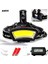 B 200 M Uzun Aydınlatma Mesafesi 8000LM USB Şarj Edilebilir LED Far Geniş Açı Cob Kafa Işık Fener Kullanımı 2 * Yürüyüş Dış Mekan Için (Yurt Dışından) 2