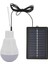 1 Parça 1-Ortable Solar Lamba Ampul 5V 15W 300LM Güneş Enerjisi Paneli Powered USB Şarj Edilebilir LED Asılı Işık Dış Aydınlatma (Yurt Dışından) 5