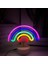 Yunus Neon Işık Parti LED Flamingo Ananas Renkli Pembe LED Gece Lambası Yatak Odası Dekoru Neon Burcu Duvar Kağıdı Noel Neon Ampul (Yurt Dışından) 4