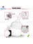 150W Acil Durum Aydınlatma Ev Açık Taşınabilir Fenerler 80 W Acil Durum Lambası Ampul USB LED Şarj Edilebilir Lamba Barbekü Kamp Yanıp Sönen Işık (Yurt Dışından) 3