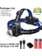 E-XHP90.2 Tarzı H-T6 Lm Yükseltme Far Sensörü XHP90 Balıkçılık Far Pil El Feneri USB Şarj Edilebilir Farlar Torch Fener (Yurt Dışından) 1
