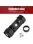 D Boruit 1000LM Hareket Sensörü Far RJ-020 LED Indüksiyon Far Şarj Edilebilir Kafa Torch Kamp Avcılık El Feneri (Yurt Dışından) 5