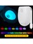 Yuvarlak 7 Renk Akıllı Pır Hareket Sensörlü Klozet Gece Lambası Su Geçirmez Arka Işık Kase LED Luminaria Lamba Wc Işık Ev Kaynağı (Yurt Dışından) 2