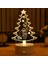 Ağaç Çocuklar Gece Lambası 3D LED Gece Lambası Yaratıcı Masa Başucu Lambası Romantik Kalp Ayı Işık Çocuklar Gril Ev Dekor Noel Hediyesi (Yurt Dışından) 1