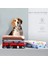 Kırmızı Stil 60X70CM Pet Battaniye Köpek Kedi Yumuşak Polar Battaniye Uyku Mat Pad Yatak Örtüsü Yavru Kedi Yavrusu ve Diğer Küçük Hayvanlar Için Pençe Baskı ile (Yurt Dışından) 3