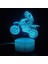No.5 Tarzı No.4 Boyutu 3D Lamba Motosiklet Dağ Bisikleti LED Gece Lambası USB Kablosu Pil Renkli Gece Lambası Yatak Odası Dekoru Doğum Günü Hediyesi Boys Için Adam (Yurt Dışından) 4