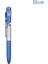Mavi 4'ü 1 Arada Metal Stylus Çok Fonksiyonlu Kapasitif Kalem, LED El Feneri + Telefon Tutucu + Kapasitif Stylus + Tükenmez Kalemler (Yurt Dışından) 1