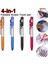 Mavi 4'ü 1 Arada Metal Stylus Çok Fonksiyonlu Kapasitif Kalem, LED El Feneri + Telefon Tutucu + Kapasitif Stylus + Tükenmez Kalemler (Yurt Dışından) 2