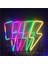 No9 Stili F LED Neon Gece Lambası Sanat Burcu Duvar Odası Ev Partisi Bar Kabare Düğün Dekorasyon Noel Hediyesi Duvar Asılı Neon Burcu (Yurt Dışından) 4