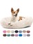 Gd-17-Cyan Stili 40CM Pet Köpek Yatağı Sıcak Polar Yuvarlak Köpek Kulübesi Evi Uzun Peluş Kış Evcil Orta Büyük Köpekler Için Köpek Yatakları Kediler Yumuşak Kanepe Minder Paspasları (Yurt Dışından) 2