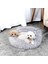 Eldiven Tarzı 60CM Dro Faux Fur Köpek Yatakları Ortopedik Donut Kedi Dro Cama Perro Köpekler Için Pet Yatak - Kendinden Isınma Kapalı Yuvarlak Yastık Sarılma (Yurt Dışından) 4