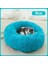 Mavi Stil 40CM Pet Köpek Yatağı Rahat Donut Sarılma Yuvarlak Köpek Kulübesi Ultra Yumuşak Yıkanabilir Köpek ve Kedi Yastık Yatağı Kış Sıcak Kanepe (Yurt Dışından) 1
