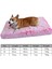 Degrade Pembe Tarzı 50X40X5CM Uzun Peluş Köpek Yatağı Pet Battaniye Yumuşak Polar Kedi Yastık Köpek Chihuahua Kanepe Mat Pad Küçük Büyük Köpekler Için Sıcak Yataklar Merdiven Kanepe (Yurt Dışından) 1