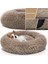 Koyu Pembe Tarzı 50CM Pet Köpek Yatağı Rahat Donut Sarılma Yuvarlak Köpek Kulübesi Ultra Yumuşak Yıkanabilir Köpek ve Kedi Yastık Yatağı Kış Sıcak Kanepe (Yurt Dışından) 3