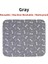 Gri Tarzı 80X90CM Yeniden Kullanılabilir Pet Idrar Pedi Yıkanabilir Köpek Kedi Bezi Mat 3 Katmanlı Emici Köpekler Bezi Pedleri Kanepe Yatak Zemin Için Kemik Pençe Baskı (Yurt Dışından) 1